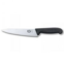 Couteau éminceur/cuisine fibrox noir inox Victorinox - Couteaux du Chef - Couteaux du Chef