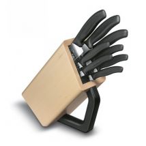 Bloc 8 couteaux de cuisine SwissClassic Victorinox 6.7173.8 - Couteaux du Chef - Couteaux du Chef