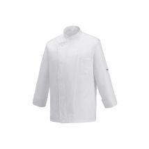 Veste de cuisinier Ottavio ML Air Plus Egochef 100% microfibre - Couteaux du Chef - Couteaux du Chef