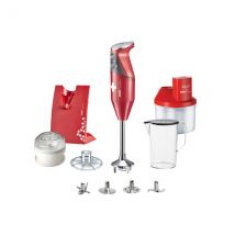 Coffret Bamix SuperBox Rouge - Mixeur SwissLine + SliceSy et accessoires - Couteaux du Chef - Couteaux du Chef