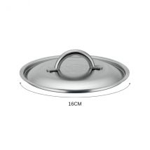 Couvercle tout inox De Buyer Prim'Appety avec poignée - Couteaux du Chef - Couteaux du Chef