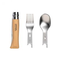 Ensemble Opinel modèle Picnic Plus avec N°8 + ménagère - Couteaux du Chef - Couteaux du Chef