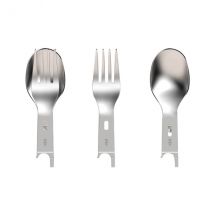Fourchette et cuillère pour Opinel N°8 +étui serviette - Couteaux du Chef - Couteaux du Chef
