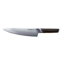 Couteau chef lame 20cm et manche en ébène Kutoyama - Couteaux du Chef