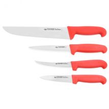 Set Fischer 4 couteaux professionnels acier inox - Couteaux du Chef - Couteaux du Chef