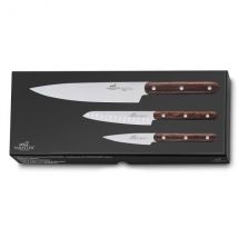 Coffret de couteaux Sabatier International en bois - Couteaux du Chef - Couteaux du Chef