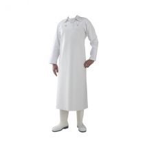 Tablier en nitrile blanc 90 x 115 cm taille unique - Couteaux du Chef - Couteaux du Chef