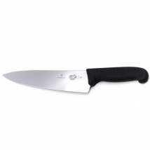 Couteau de cuisine 25cm manche fibrox noir Victorinox 5.2003.25 - Couteaux du Chef - Couteaux du Chef