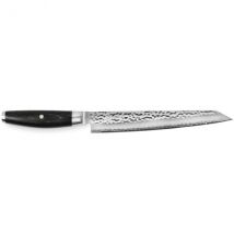 Couteau trancheur japonais Ketu lame 23cm damassée Yaxell - Couteaux du Chef - Couteaux du Chef