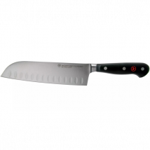 Couteau Santoku Wüsthof Classic lame alvéolée 17 cm - Couteaux du Chef