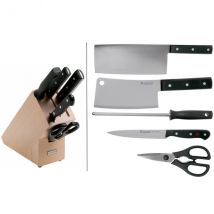 Bloc cuisine Wusthof gamme Gourmet 5 pièces - Couteaux du Chef