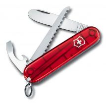 Couteau suisse My first 2 Victorinox Rouge translucide 8.4cm - Couteaux du Chef - Couteaux du Chef
