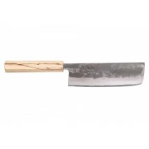 Couteau nakiri japonais 16.5cm Wusaki Nakata BS2 érable - Couteaux du Chef