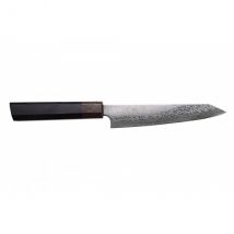 Couteau Kanetsugu Zuiun Kiwami universel Kiritsuke15cm damas revêtement DLC - Couteaux du Chef
