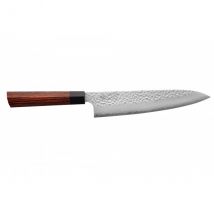 Couteau de cuisine japonais chef Kanetsugu Heptagon Uto 20cm - Couteaux du Chef