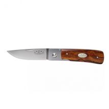 Couteau de poche gentleman modèle RL1 Fallkniven manche bois de fer + étui daim - Couteaux du Chef - Couteaux du Chef