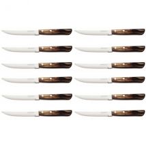 Ensemble de 12 couteaux à steak dentés pointe arrondie modèle 29810-173 Tramontina - Couteaux du Chef - Couteaux du Chef
