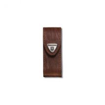 Etui cuir marron Victorinox pour couteaux suisses 9,1cm - 6 à 14 pièces - Couteaux du Chef