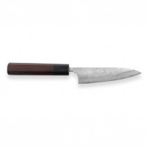 Couteau modèle Utile 12cm Fujin Yu Kurosaki damas - Couteaux du Chef