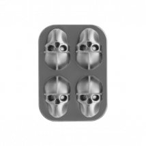 Bacs à glaçons Westmark Mr. Skully en silicone noir - Couteaux du Chef - Couteaux du Chef