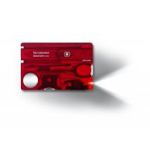 Carte SwissCard lite Victorinox 8 pièces rouge - Couteaux du Chef