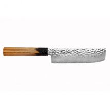 Couteau nakiri Sakai Takayuki Kashi Urushi 16cm VG10 manche chêne - Couteaux du Chef - Couteaux du Chef