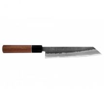 Couteau Yuzo Black Nashiji modèle kiritsuke 15cm - Couteaux du Chef