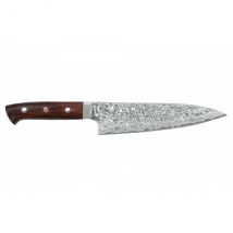 Couteau japonais modèle chef Takeshi Saji R2 Damas Mosaïque 18cm - Couteaux du Chef - Couteaux du Chef