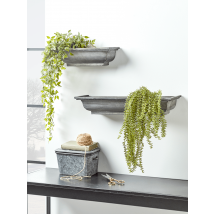 Zinc Trough Shelves