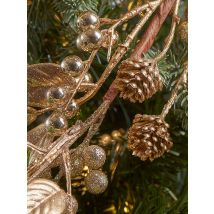 Golden Berry & Pinecone Garland