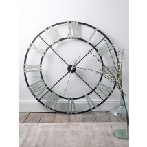 Ironwork Cut Out Clock