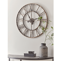 Distressed Indoor Outdoor Clock - Large