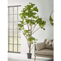 Faux Potted Fruiting Fig Tree
