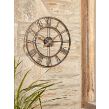 Distressed Indoor Outdoor Clock - Medium