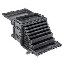 Peli 0450 Caisse à outils mobile 4 petits tiroirs 2 grands tiroirs