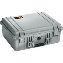 Valise Peli 1550 avec mousse prédécoupée, grise