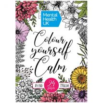 Mental Health UK Colouring Book Colour Yourself Calm | 24 Designs