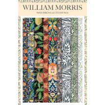 William Morris A5 Sticker Pack Paper Ribbons | 8 Sheets
