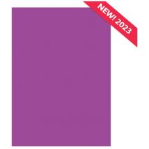 Hunkydory A4 Adorable Scorable Violet Cardstock 10 Sheets | Core Colourways Collection