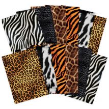 Hunkydory Adorable Scorable A4 Card Pattern Pack Animal Prints 350gsm | 12 sheets