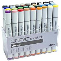 Copic Sketch Marker Pen Set Basic Colours | Set of 36