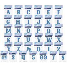 Moonstone Alphabet and Number Dies Bundle | Delightfully Dotty Collection