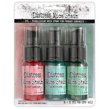 Ranger Ink Tim Holtz Distress Mica Stain Ink Spray Holiday Christmas Set #06 | Set of 3