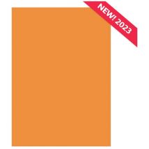 Hunkydory A4 Adorable Scorable Tangerine Cardstock 10 Sheets | Core Colourways Collection