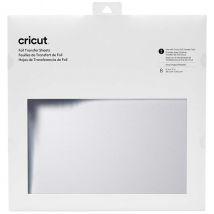 Cricut 12in x 12in Foil Transfer Sheets Silver | 8 Sheets