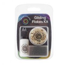 Cosmic Shimmer Gilding Flakes Kit Golden Jewel