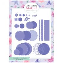 Card Making Magic Die Set Circular Box & Card Builder Set of 27