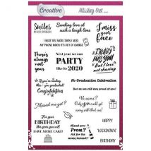 Creative A5 Stamp Set Missing Out… Set of 19 | Mindful Collection