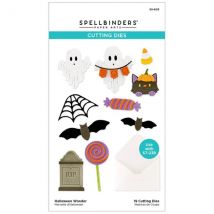 Spellbinders Die Set Halloween Wonder Set of 19 | Envelope of Wonder Collection