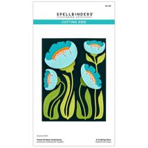 Spellbinders Die Set Fresh Picked Anemones | Set of 19
